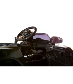 12V Audi R8 Spyder Noir sous licence - Voiture Electrique Pour Enfants