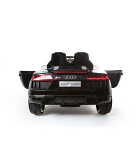 12V Audi R8 Spyder Noir sous licence - Voiture Electrique Pour Enfants