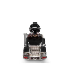 Camion Porteur 6V - Camion Electrique Pour Enfants Noir