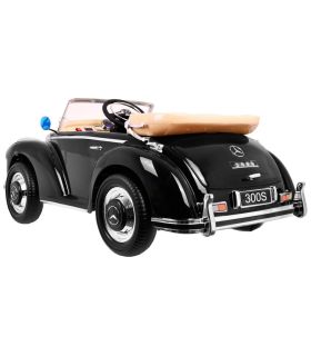 Voiture électrique 12V Mercedes 300S Noire Métallisée - Pack Luxe