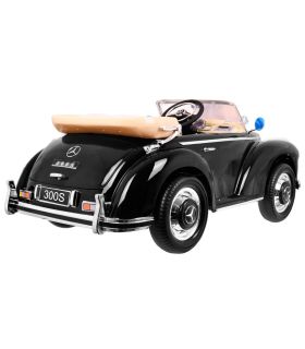 Voiture électrique 12V Mercedes 300S Noire Métallisée - Pack Luxe