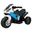 Moto électrique 6V BMW S1000RR Bleu - Pack Cuir