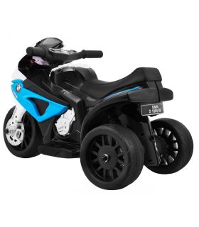 Moto électrique 6V BMW Racing 1000 Bleu - Pack Cuir
