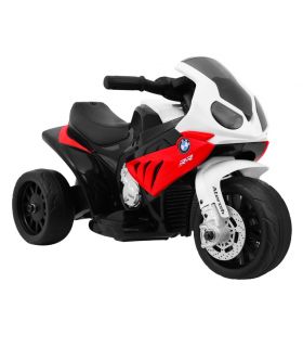 Moto électrique 6V BMW S1000RR Rouge- Pack Cuir