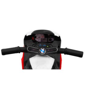 Moto électrique 6V BMW S1000RR Rouge- Pack Cuir