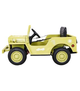 Voiture électrique 12V Jeep Retro Desert - Pack Luxe
