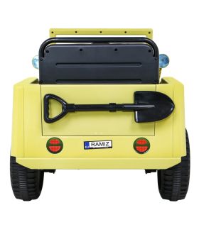 Voiture électrique 12V Jeep Retro Desert - Pack Luxe