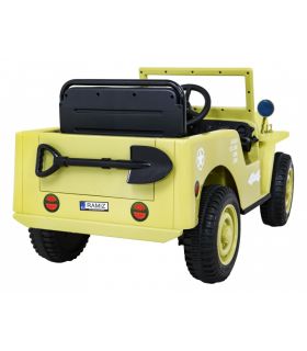 Voiture électrique 12V Jeep Retro Desert - Pack Luxe