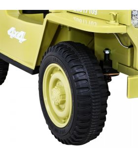 Voiture électrique 12V Jeep Retro Desert - Pack Luxe