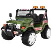 Voiture électrique 2 places 12V Jeep Safari  Army - Pack Evo