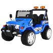 Voiture électrique 2 places 12V Jeep Safari  Bleu - Pack Evo