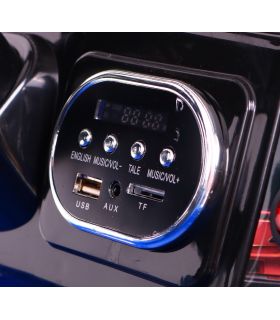 Voiture électrique 2 places 12V Jeep SafariBleu - Pack Evo