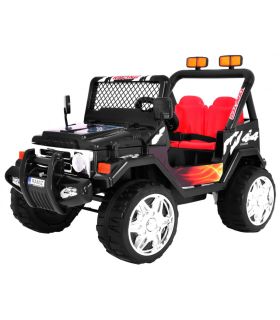 Voiture électrique 2 places 12V Jeep SafariNoire - Pack Evo