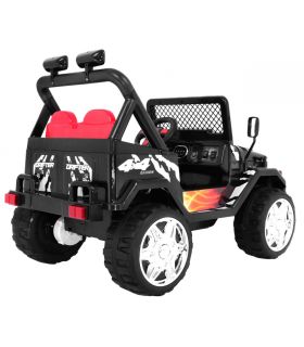 Voiture électrique 2 places 12V Jeep SafariNoire - Pack Evo