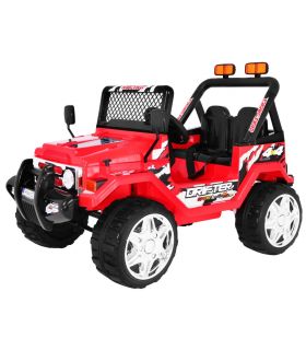 Voiture électrique 2 places 12V Jeep SafariRouge - Pack Evo
