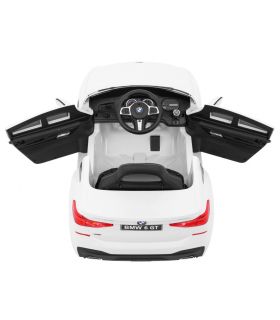 Voiture électrique 12V BMW 6 GT Blanche - Pack Luxe