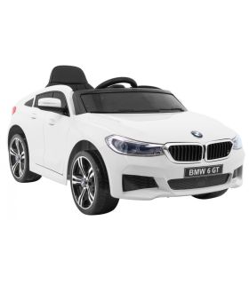 Voiture électrique 12V BMW 6 GT Blanche - Pack Luxe