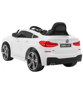 Voiture électrique 12V BMW 6 GT Blanche - Pack Luxe