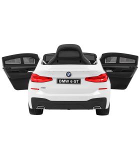 Voiture électrique 12V BMW 6 GT Blanche - Pack Luxe