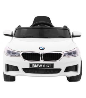 Voiture électrique 12V BMW 6 GT Blanche - Pack Luxe