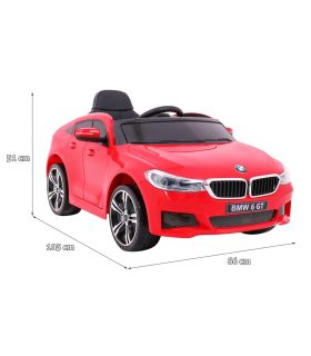 Voiture électrique 12V BMW 6 GT Rouge - Pack Luxe