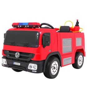Camion de Pompier électrique 12v Rouge - Pack Evo