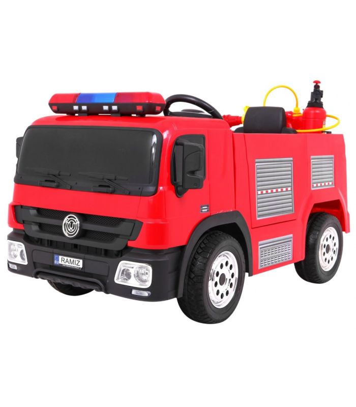 Camion de Pompier électrique 12v Rouge - Pack Evo