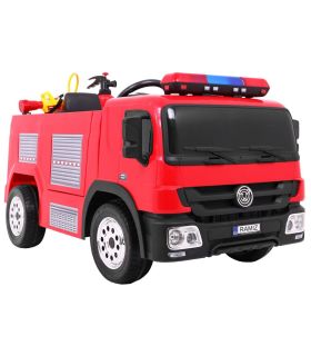 Camion de Pompier électrique 12v Rouge - Pack Evo