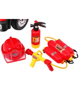 Camion de Pompier électrique 12v Rouge - Pack Evo
