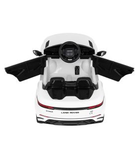 Voiture électrique 2 places 12V Range Rover Evoque Blanc - Pack Luxe