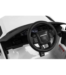 Voiture électrique 2 places 12V Range Rover Evoque Blanc - Pack Luxe