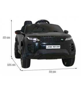Voiture électrique 2 places 12V Range Rover Evoque Noir - Pack Luxe