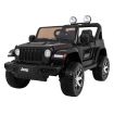 Voiture électrique 2 places 12V Jeep Wrangler Rubicon Noir - Pack Luxe