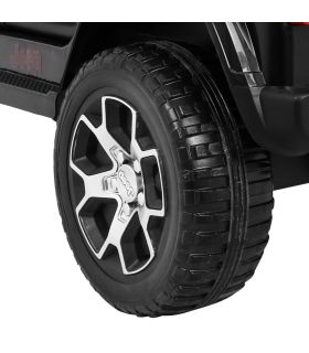 Voiture électrique 2 places 12V Jeep Wrangler Rubicon Noir - Pack Luxe