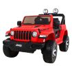 Voiture électrique 2 places 12V Jeep Wrangler Rubicon Rouge - Pack Luxe