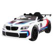 BMW électrique M6 GT3 Blanche - voiture électrique enfant 12V  - Pack Luxe