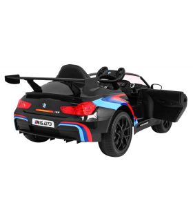 BMW M6 GT3 Noire - Voiture électrique enfant 12V pour enfant- Pack Luxe
