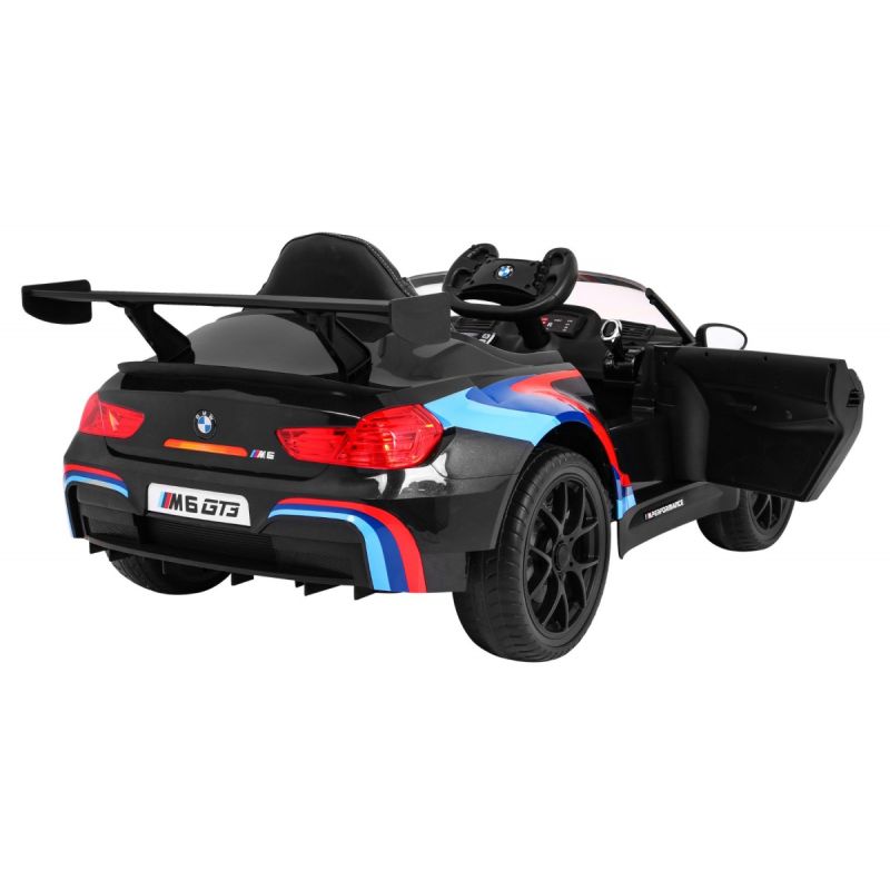 Voiture électrique enfant sportive 12 volts BMW M6 GT3 noir