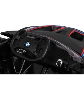 BMW M6 GT3 Noire - Voiture électrique enfant 12V pour enfant- Pack Luxe