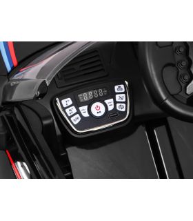 BMW M6 GT3 Noire - Voiture électrique enfant 12V pour enfant- Pack Luxe