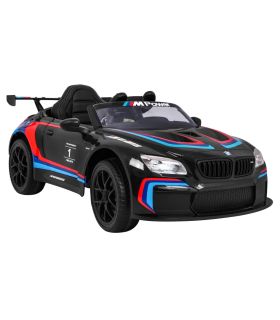 BMW M6 GT3 Noire - Voiture électrique enfant 12V pour enfant- Pack Luxe