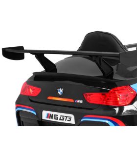 BMW M6 GT3 Noire - Voiture électrique enfant 12V pour enfant- Pack Luxe