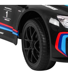 BMW M6 GT3 Noire - Voiture électrique enfant 12V pour enfant- Pack Luxe