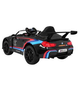 BMW M6 GT3 Noire - Voiture électrique enfant 12V pour enfant- Pack Luxe