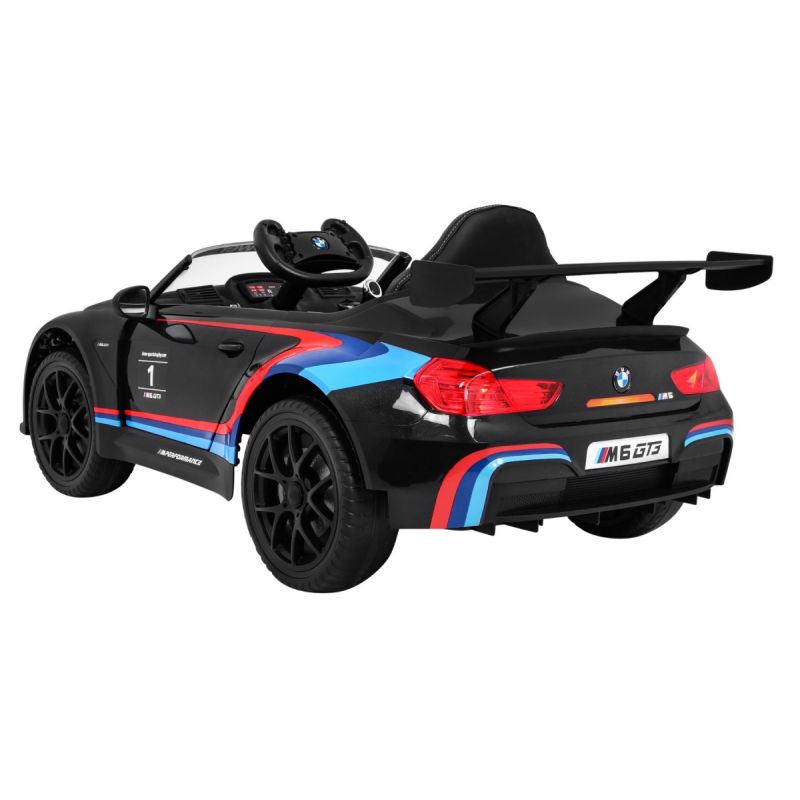 Voiture électrique enfant sportive 12 volts BMW M6 GT3 noir - Cdiscount  Jeux - Jouets