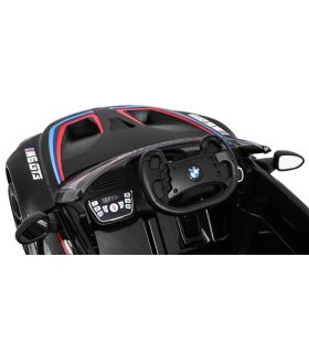 BMW M6 GT3 Noire - Voiture électrique enfant 12V pour enfant- Pack Luxe