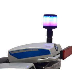 Moto électrique enfant 12V BMW Police Grise - Pack Evo