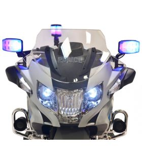 Moto électrique enfant 12V BMW Police Grise - Pack Evo