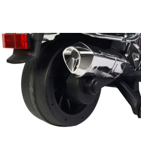 Moto électrique enfant 12V BMW Police Grise - Pack Evo