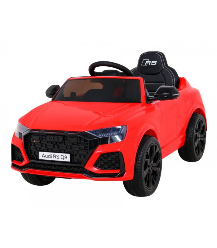 Voiture électrique 12v AudiRS Q8 Rouge - Pack Luxe